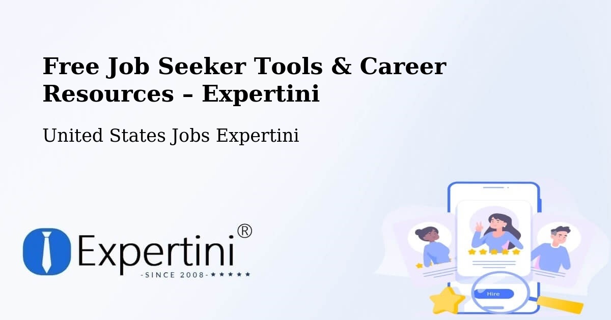 Free Job Seeker Tools & Career Resources – Milpitas - Milpitas, United States Jobs Expertini